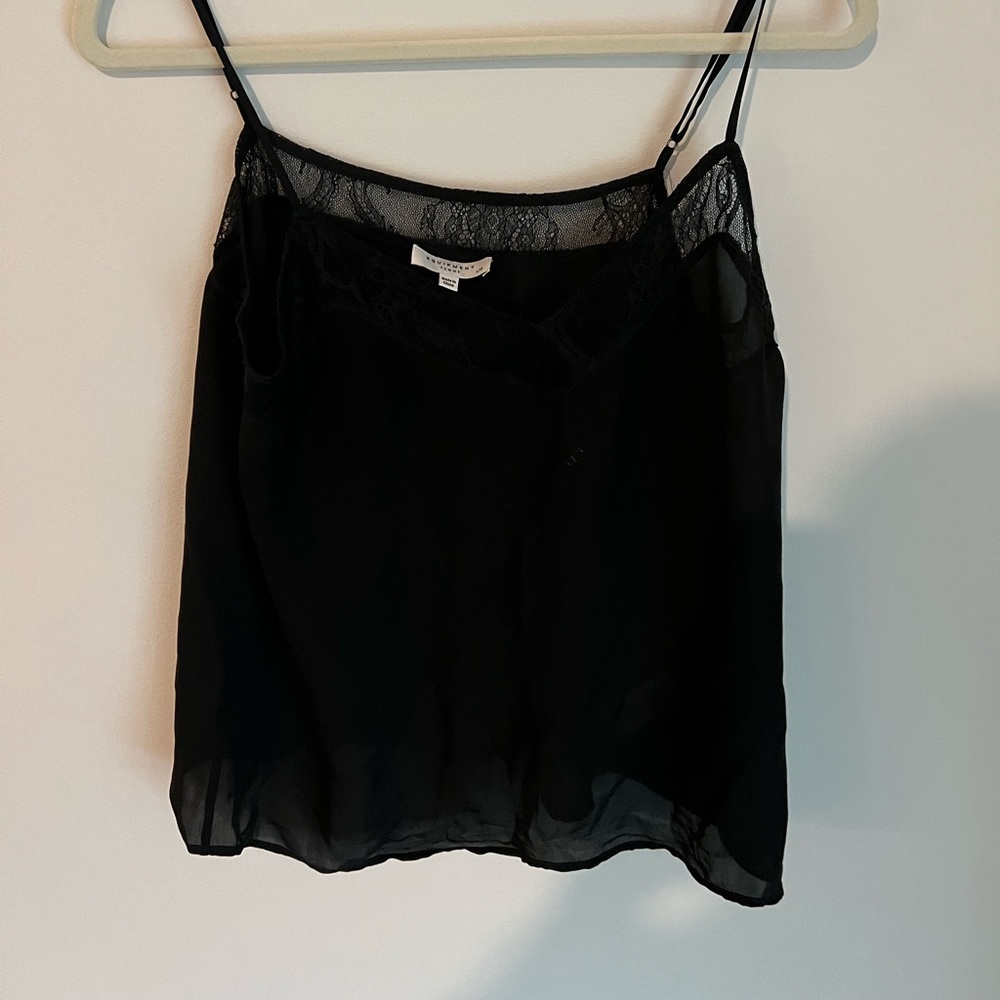 Equipment Women’s Layla Cami, Black, Size L